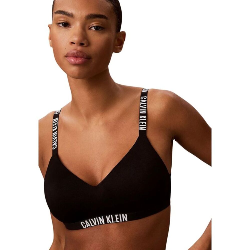 Calvin Klein Underwear Black Polyester Women's Bra
